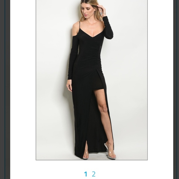 uptown | Dresses | Sexy Mini Maxi Dress Asymmetric Tight Fit Last One ...